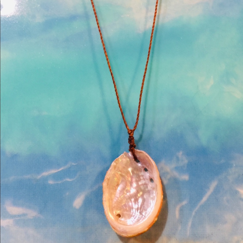 Abalone Shell Handmade Waterproof Rope Necklace